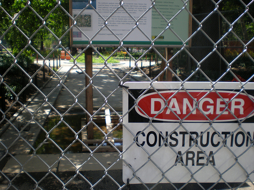 Danger Construction Area